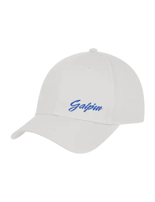 White Structured Cap Hook & Loop w/Galpin Ford Logo
