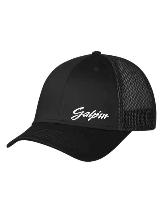Black Mesh Trucker Cap Snap Back w/Galpin Ford Logo