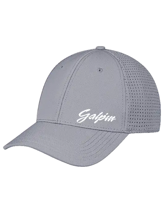 Grey Performance Stretchable Cap Hook & Loop w/Galpin Ford Logo