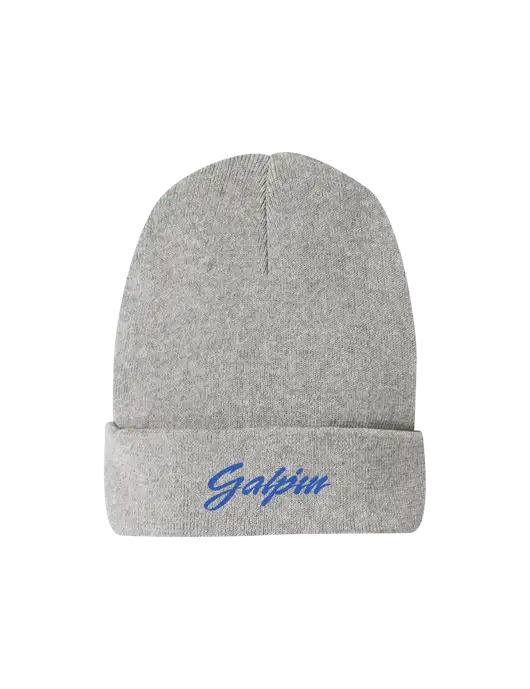Recycled Light Heather Grey Beanie w/Galpin Ford Logo