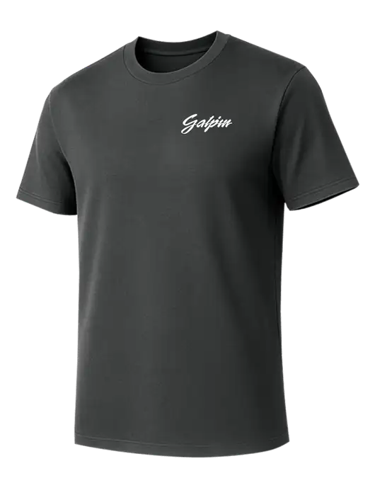 Allmade Charcoal Grey Organic Cotton Tee w/Galpin Ford Logo