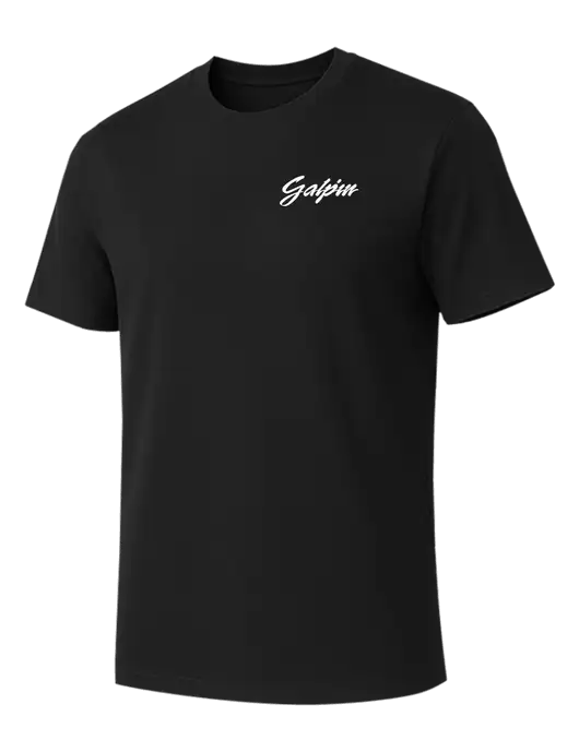 Allmade Deep Black Organic Cotton Tee w/Galpin Ford Logo