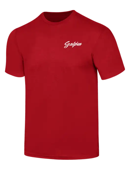 Simply Soft Red 4.5oz  Poly/Combed Ring Spun Cotton T-Shirt w/Galpin Ford Logo