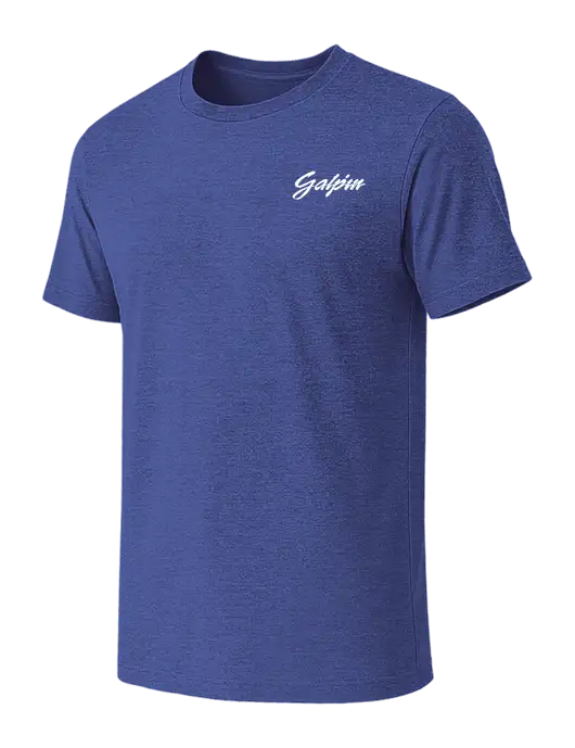 BELLA+CANVAS Heather Royal CVC Short Sleeve Tee w/Galpin Ford Logo