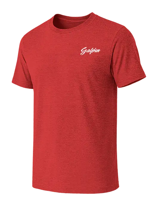BELLA+CANVAS Heather Red CVC Short Sleeve Tee w/Galpin Ford Logo
