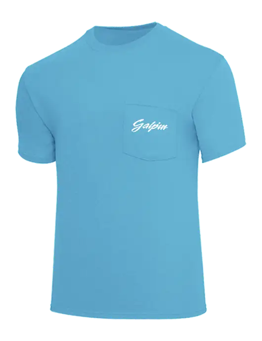 Core Blend Light Sapphire Blue Pocket T-Shirt w/Galpin Ford Logo