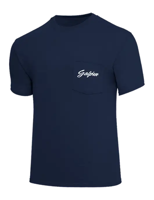 Core Blend Navy Pocket T-Shirt w/Galpin Ford Logo