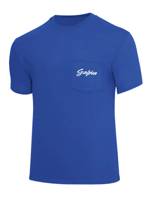 Core Blend Royal Pocket T-Shirt w/Galpin Ford Logo