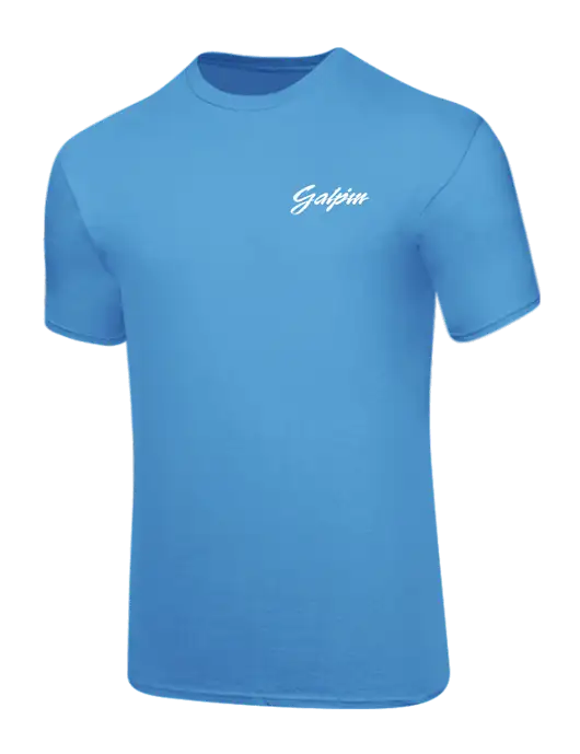 Core Blend Light Sapphire Blue T-Shirt w/Galpin Ford Logo