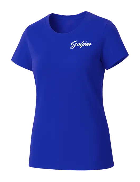 Womens Seriously Soft Royal T-Shirt w/Galpin Ford Logo
