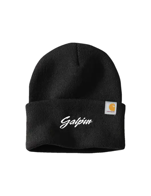 Carhartt Black Watch Cap 2.0 w/Galpin Ford Logo