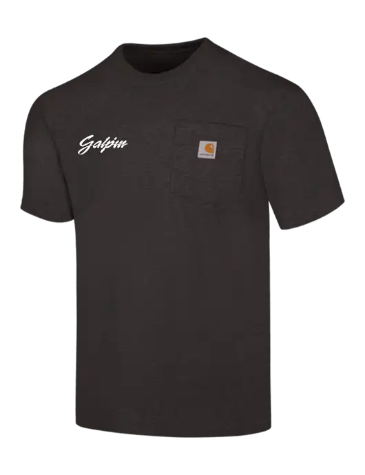 Carhartt Workwear Charcoal Heather Pocket Short Sleeve T-Shirt w/Galpin Ford Logo