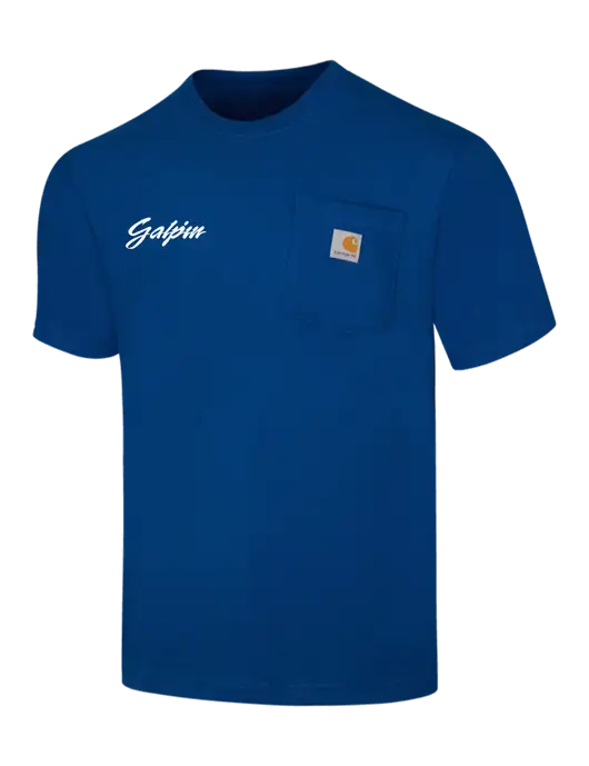 Carhartt Workwear Dark Sapphire Pocket Short Sleeve T-Shirt w/Galpin Ford Logo