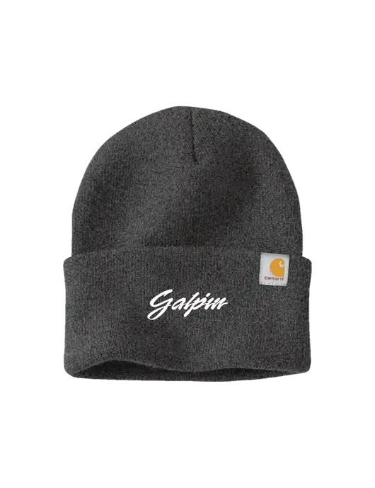 Carhartt Dark Grey Watch Cap 2.0 w/Galpin Ford Logo