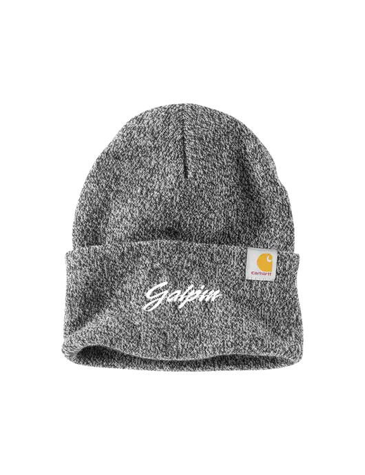 Carhartt Medium Grey Heather Watch Cap 2.0 w/Galpin Ford Logo