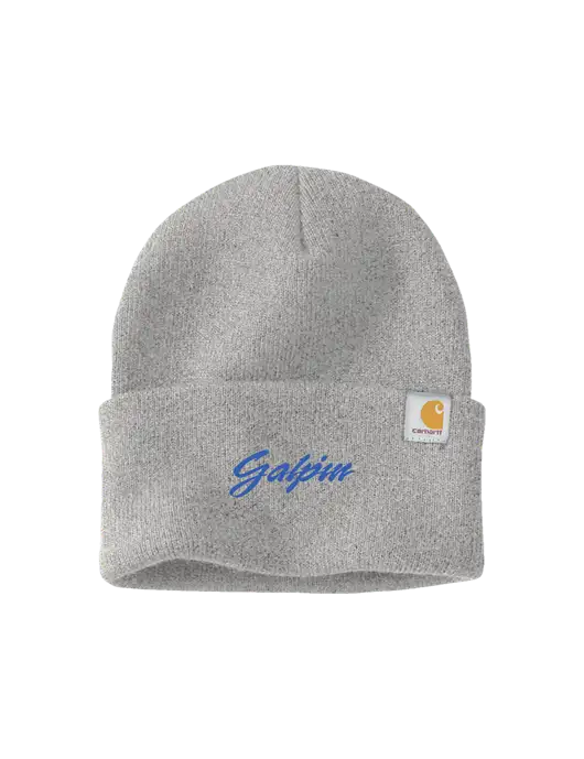 Carhartt Light Grey Heather Watch Cap 2.0 w/Galpin Ford Logo