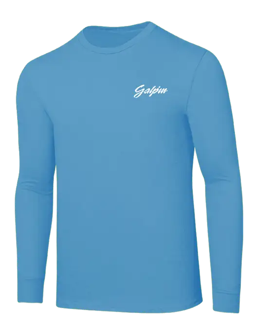 Core Blend Light Sapphire Blue Long Sleeve Tee w/Galpin Ford Logo