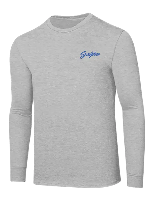 Core Blend Light Grey Heather Long Sleeve Tee w/Galpin Ford Logo