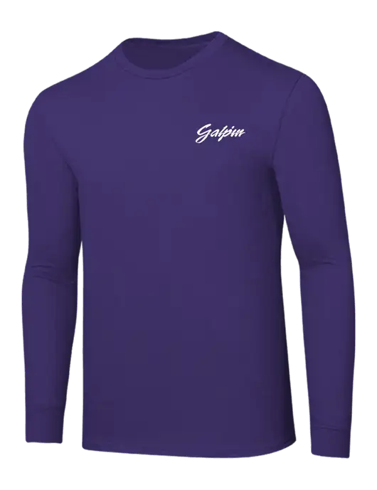 Core Blend Purple Long Sleeve Tee w/Galpin Ford Logo