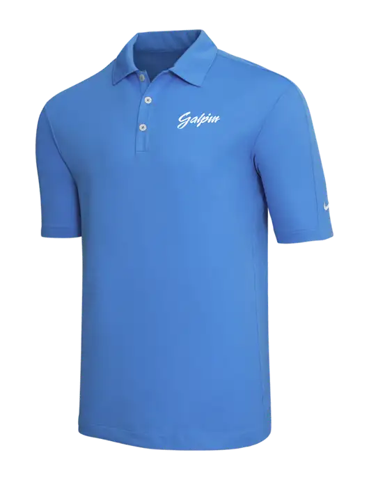 Nike Light Royal Blue Tech Sport Dri-FIT Polo w/Galpin Ford Logo