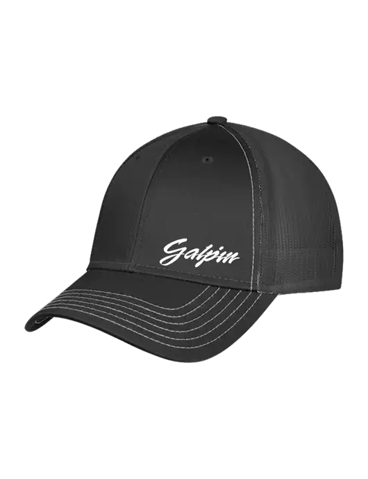 Charcoal Grey Mesh Trucker Cap Snap Back w/Galpin Ford Logo