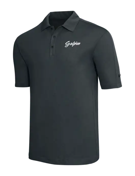 Nike Dark Grey Tech Sport Dri-FIT Polo w/Galpin Ford Logo