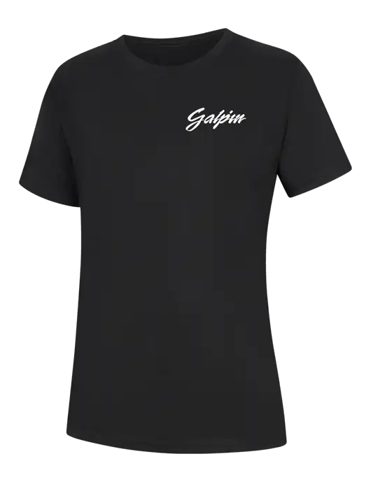 Womens Black Core Blend Tee w/Galpin Ford Logo
