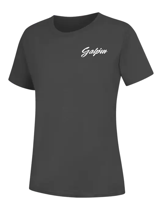Womens Charcoal Core Blend Tee w/Galpin Ford Logo