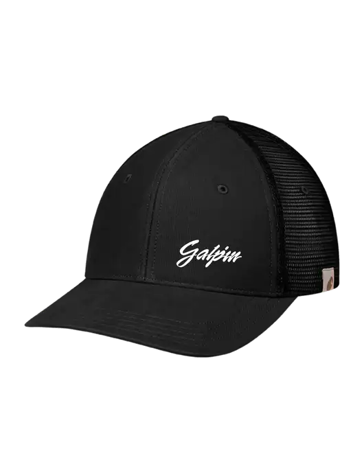 Carhartt Black Canvas Trucker Cap w/Galpin Ford Logo