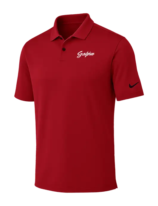 Nike Red Dri-FIT Vapor Polo w/Galpin Ford Logo