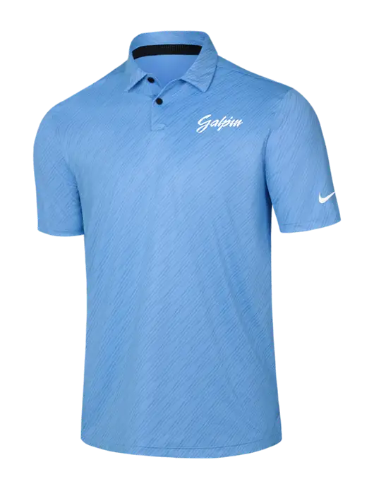 Nike Light Blue Vapor Dash Polo w/Galpin Ford Logo