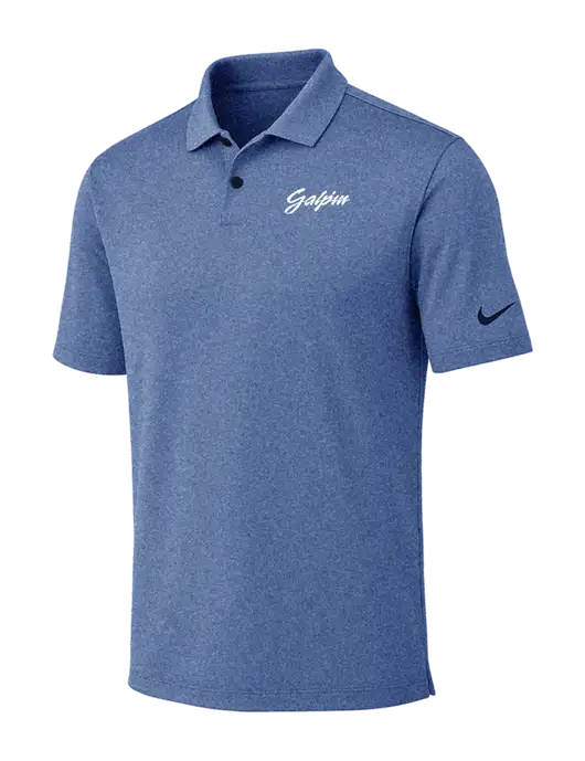 Nike Dark Royal Heather Dri-FIT Vapor Polo w/Galpin Ford Logo