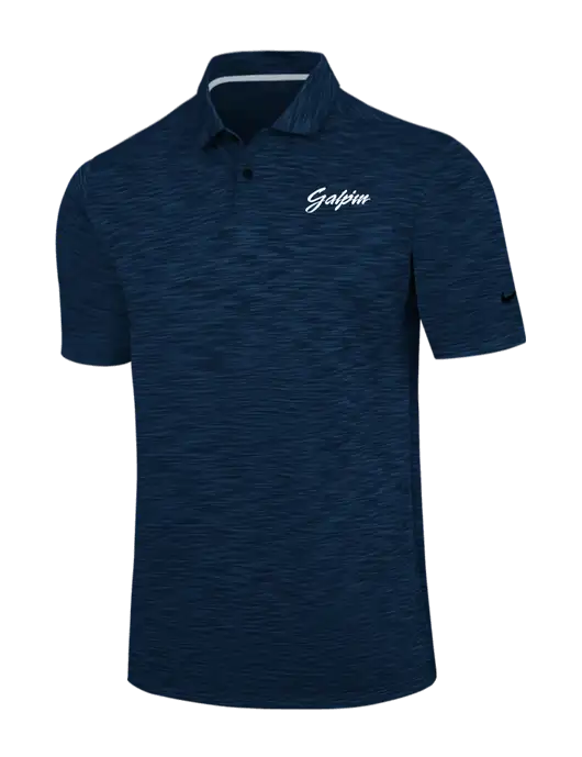 Nike Navy Dri-FIT Vapor Space Dyed Polo w/Galpin Ford Logo