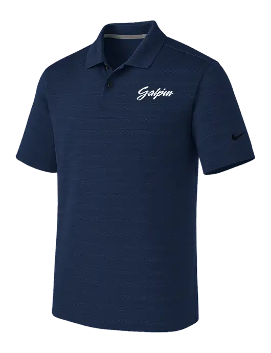 Nike Navy Dri-FIT Vapor Jacquard Polo w/Galpin Ford Logo