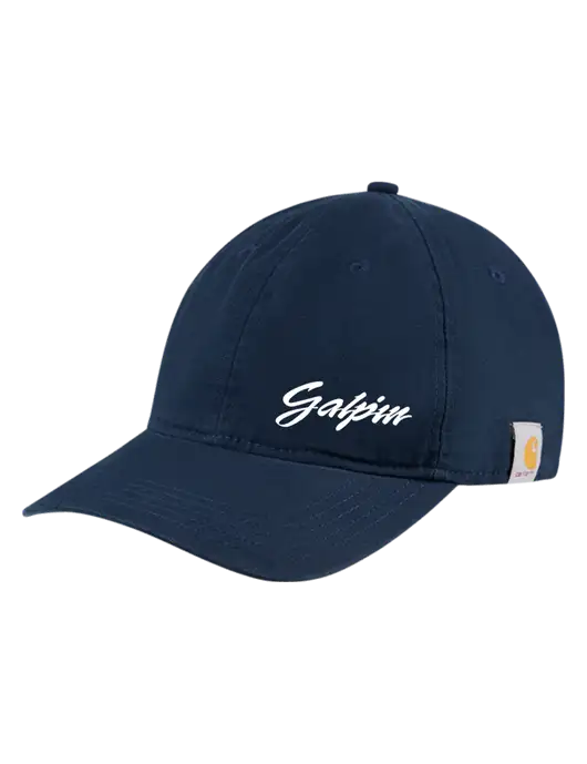 Carhartt Navy Cotton Canvas Cap w/Galpin Ford Logo