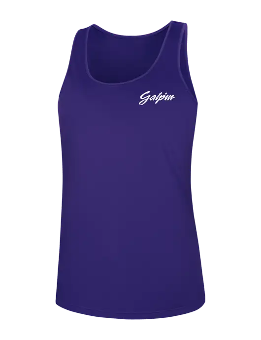 Womens Purple PosiCharge Competitor Racerback Tank w/Galpin Ford Logo