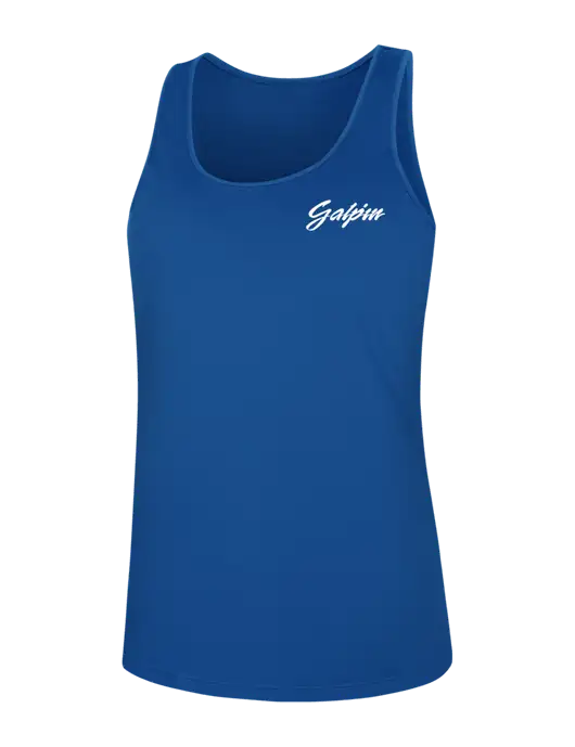 Womens Dark Royal PosiCharge Competitor Racerback Tank w/Galpin Ford Logo