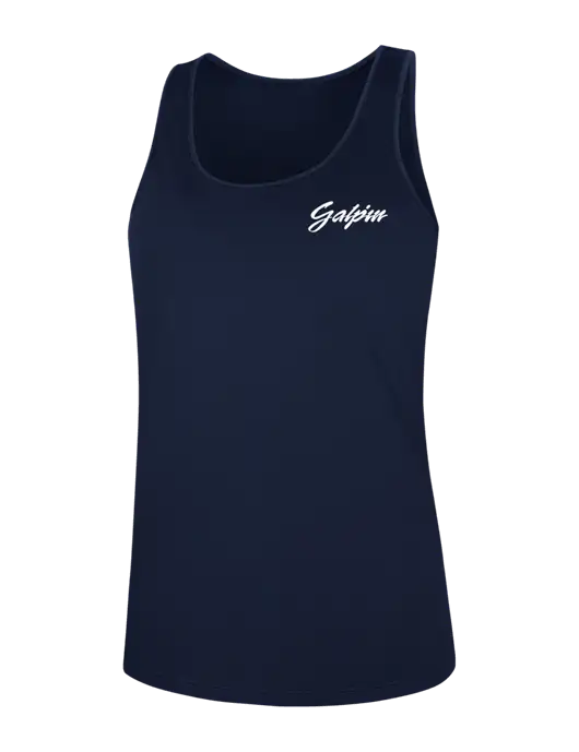 Womens Navy PosiCharge Competitor Racerback Tank w/Galpin Ford Logo