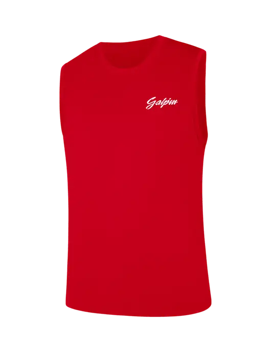 Sleeveless Red PosiCharge Competitor Tee w/Galpin Ford Logo