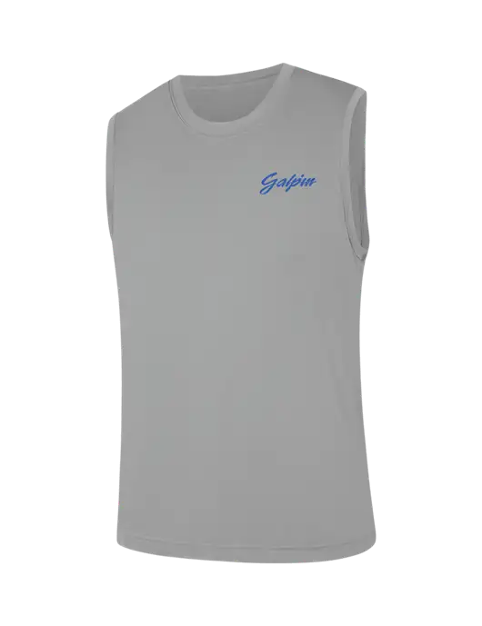 Sleeveless Light Grey PosiCharge Competitor Tee w/Galpin Ford Logo