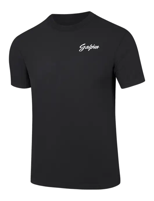 Comfort Colors 6.1 oz Black Heavyweight Ring Spun T-Shirt w/Galpin Ford Logo