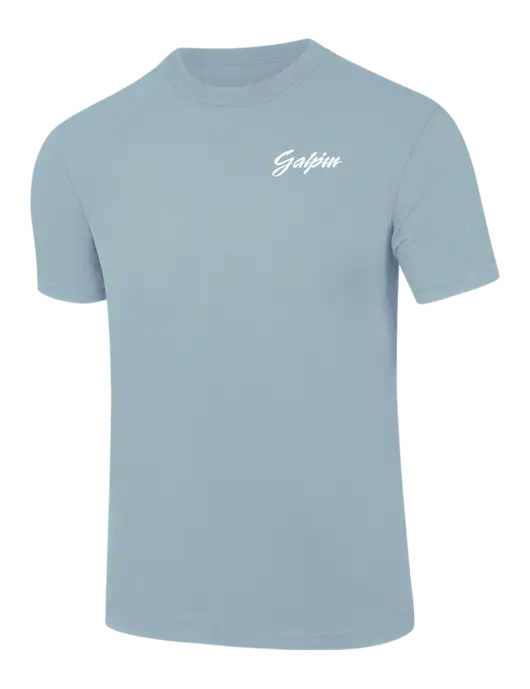 Comfort Colors 6.1 oz Light Blue Heavyweight Ring Spun T-Shirt w/Galpin Ford Logo
