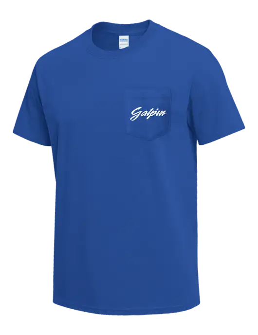 Royal Heavyweight 6.1 oz Pocket T-Shirt w/Galpin Ford Logo