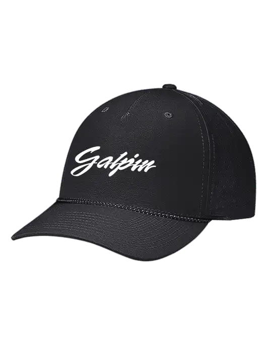 Richardson Laser Perf Performance Black/Black-Grey Rope Cap w/Galpin Ford Logo