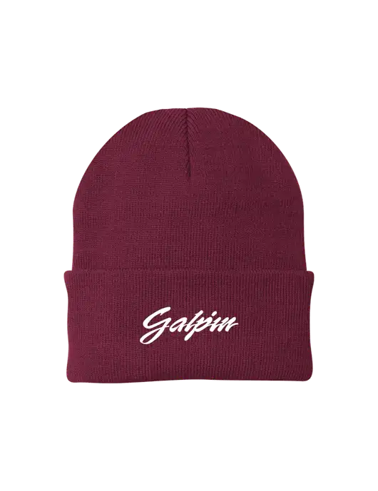 Maroon Knit Cap w/Galpin Ford Logo