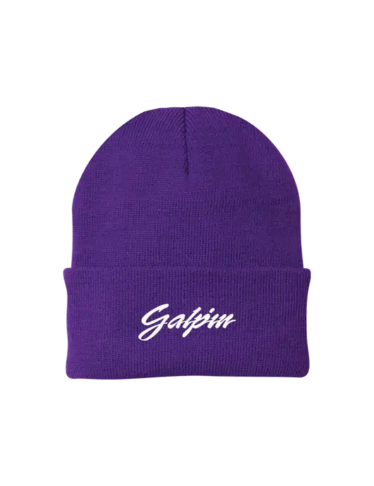 Purple Knit Cap w/Galpin Ford Logo