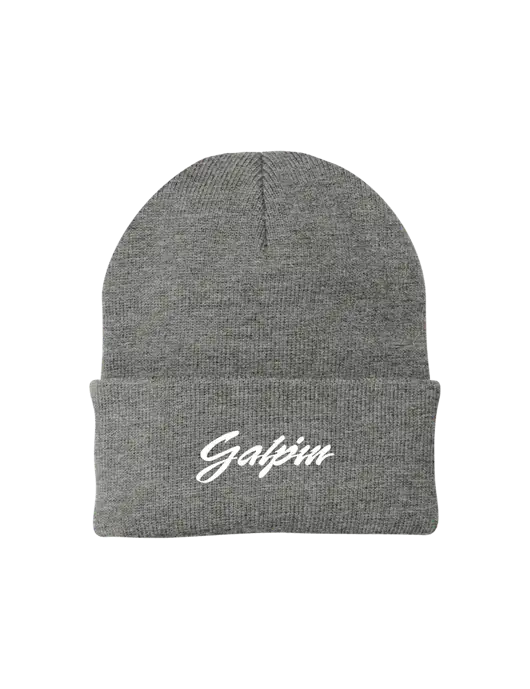 Medium Grey Heather Knit Cap w/Galpin Ford Logo