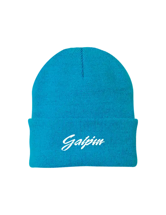 Sapphire Blue Knit Cap w/Galpin Ford Logo