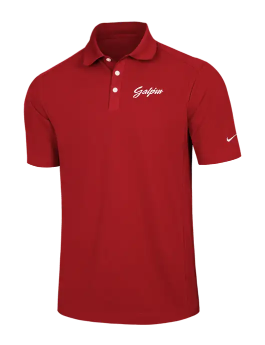Nike Red Dri-FIT Classic Polo w/Galpin Ford Logo