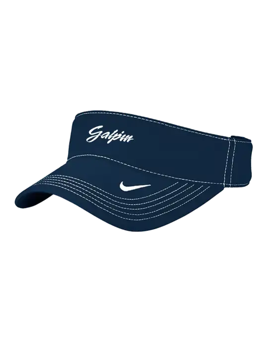 Nike Navy Dri-FIT Ace Visor w/Galpin Ford Logo